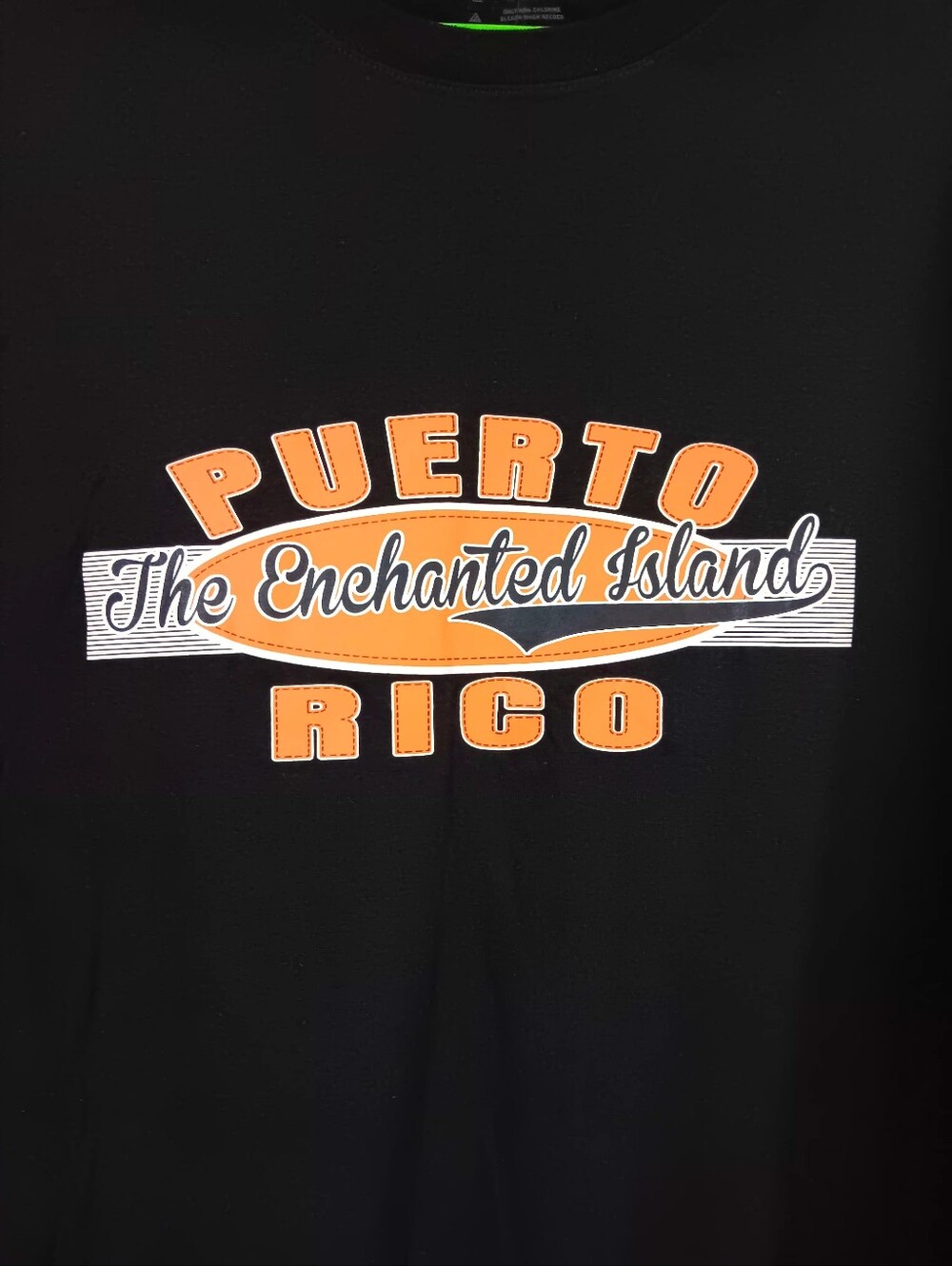 Puerto Rico Black T-Shirt - Picture 3 of 8